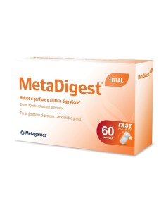 Integratore Gonfiore e Digestione - Metagenics Metadigest